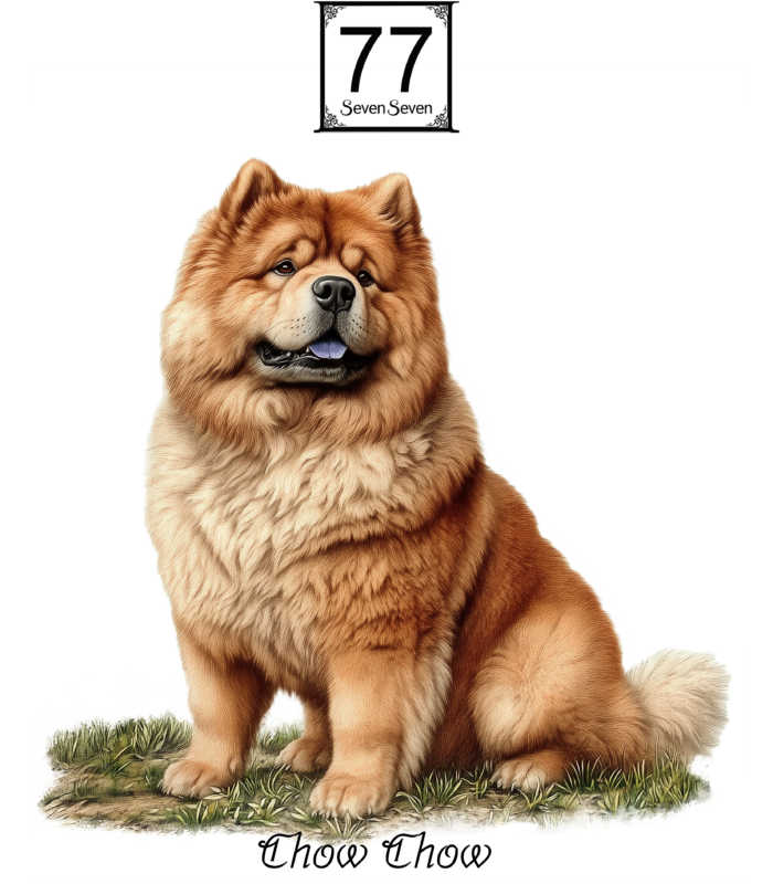 Chow Chow - bawełniana torba canvas