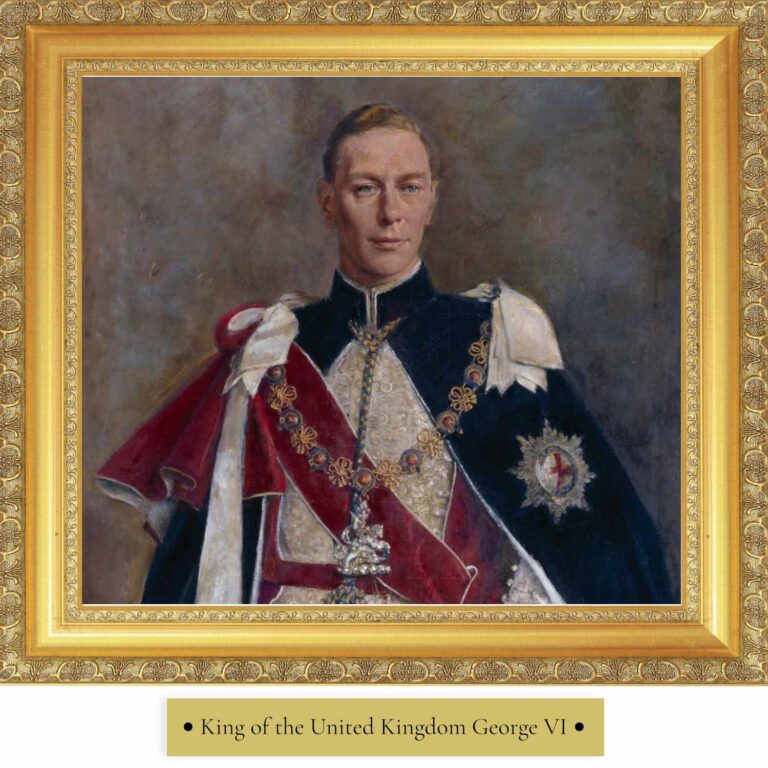 George VI Stripes z suszonej cielęciny