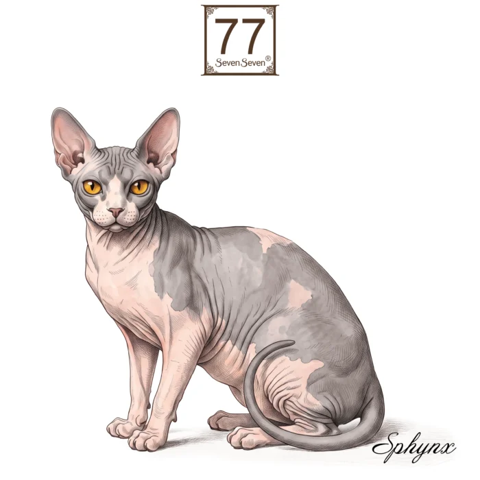 Sfinks (Sphynx) - bawełniana torba canvas