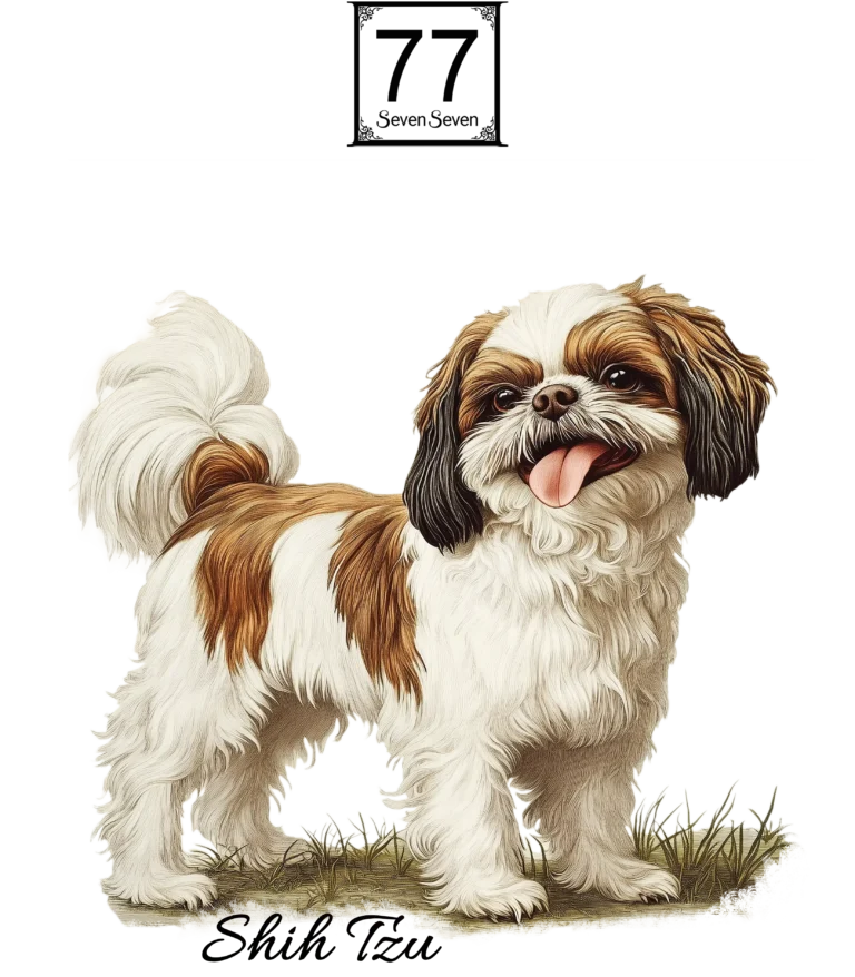 Shih Tzu - bawełniana torba canvas