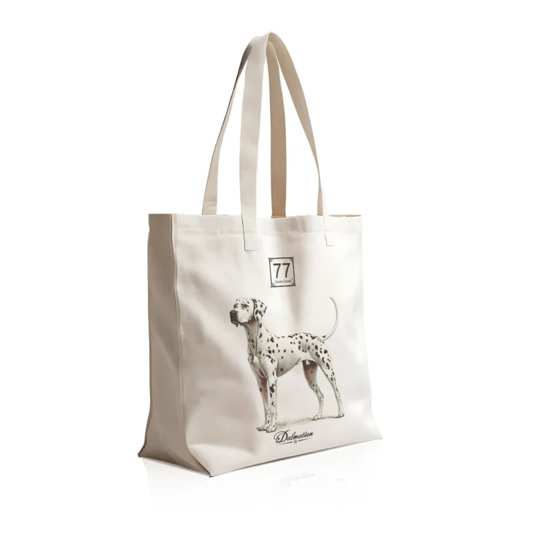 Dalmatyńczyk (Dalmatian) - bawełniana torba canvas