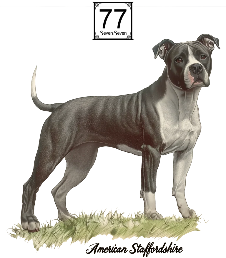 AmStaff (American Staffordshire) - bawełniana torba canvas