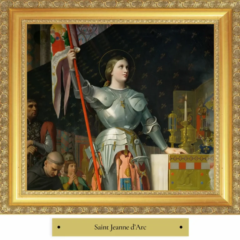 Jeanne d'Arc sarnina ze złotem 185g