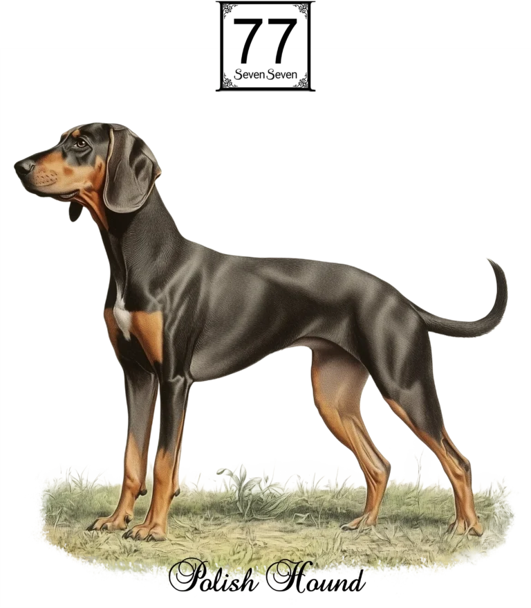 Gończy Polski (Polish Hound) - bawełniana torba canvas
