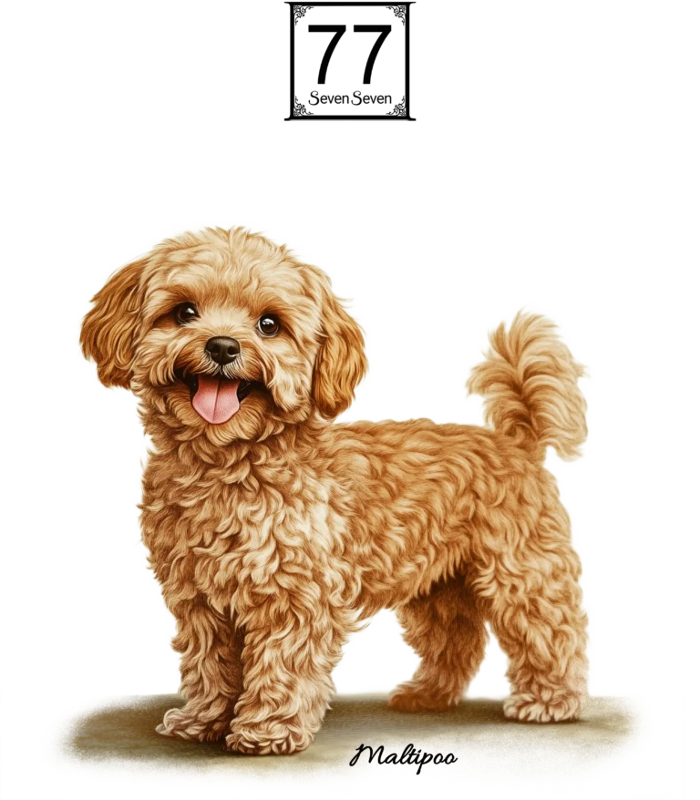 Maltipoo - bawełniana torba canvas