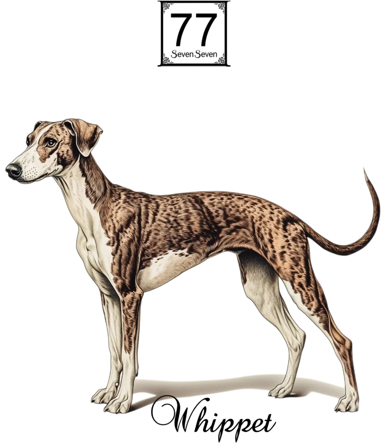 Chart Angielski (Whippet) - bawełniana torba canvas