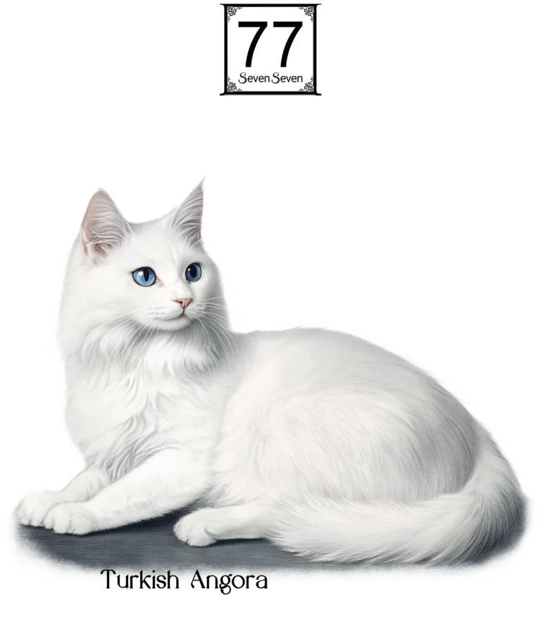 Angora Turecka (Turkish Angora) - bawełniana torba canvas