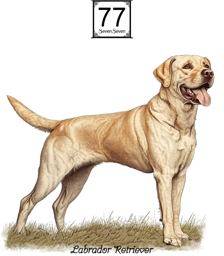 Labrador Retriever - bawełniana torba canvas