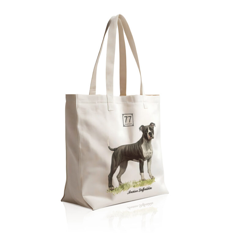 AmStaff (American Staffordshire) - bawełniana torba canvas