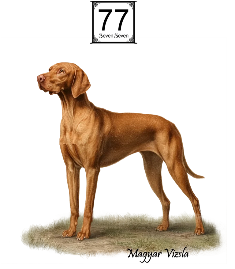 Wyżeł Węgierski (Magyar Vizsla) - bawełniana torba canvas