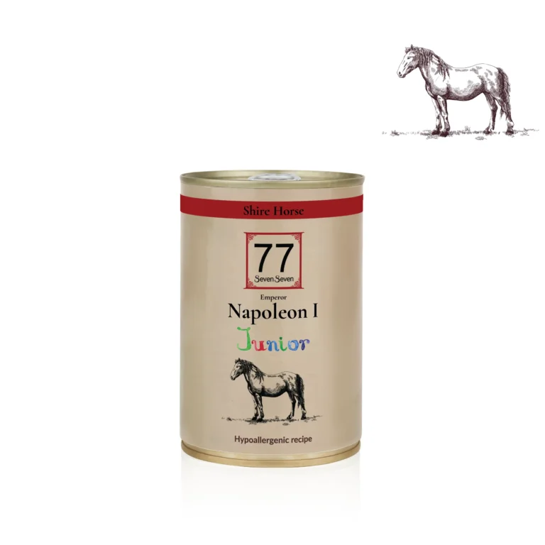 Junior Napoleon I z koniną puszka 400g