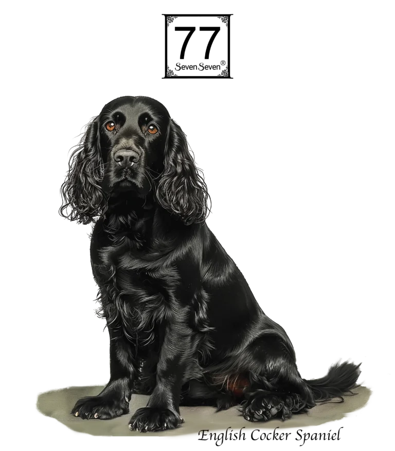 Cocker Spaniel Angielski (English Cocker Spaniel) - bawełniana torba canvas