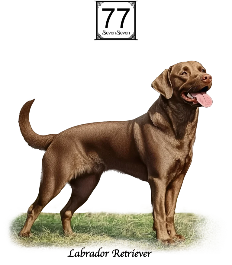Labrador Retriever - bawełniana torba canvas