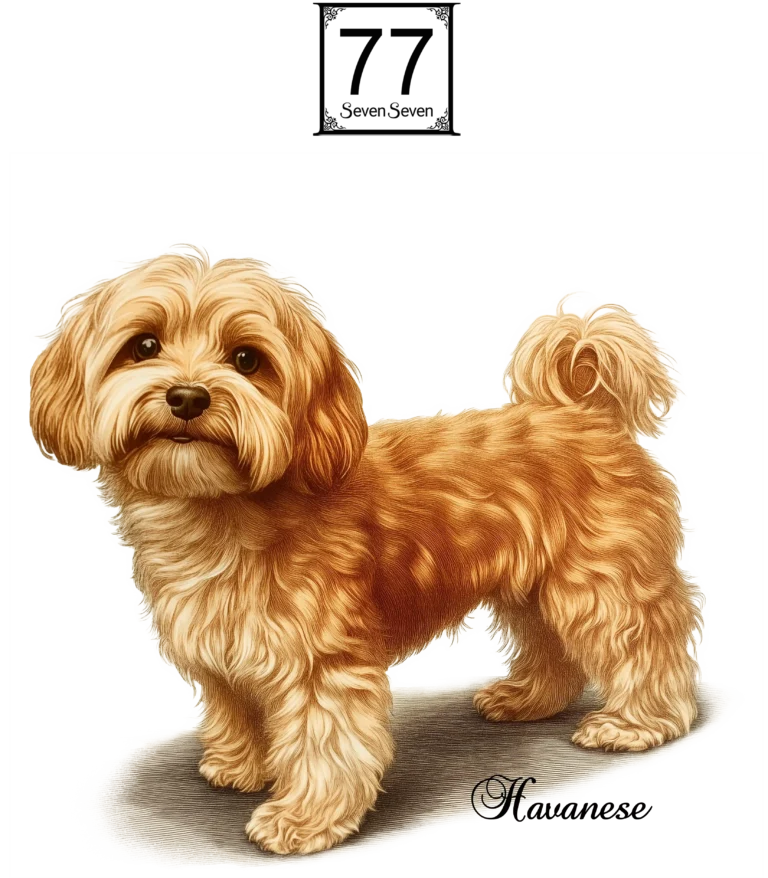 Hawańczyk (Havanese) - bawełniana torba canvas