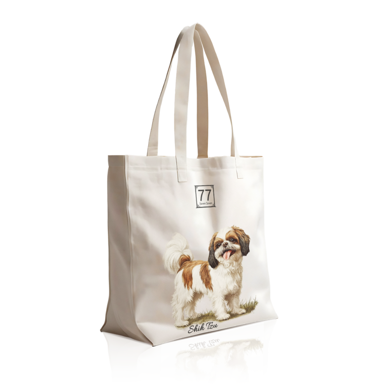 Shih Tzu - bawełniana torba canvas