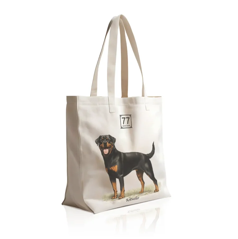 Rottweiler - bawełniana torba canvas