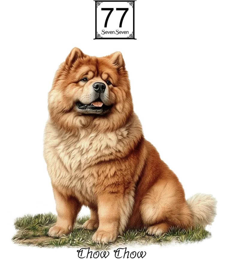 Chow Chow - bawełniana torba canvas