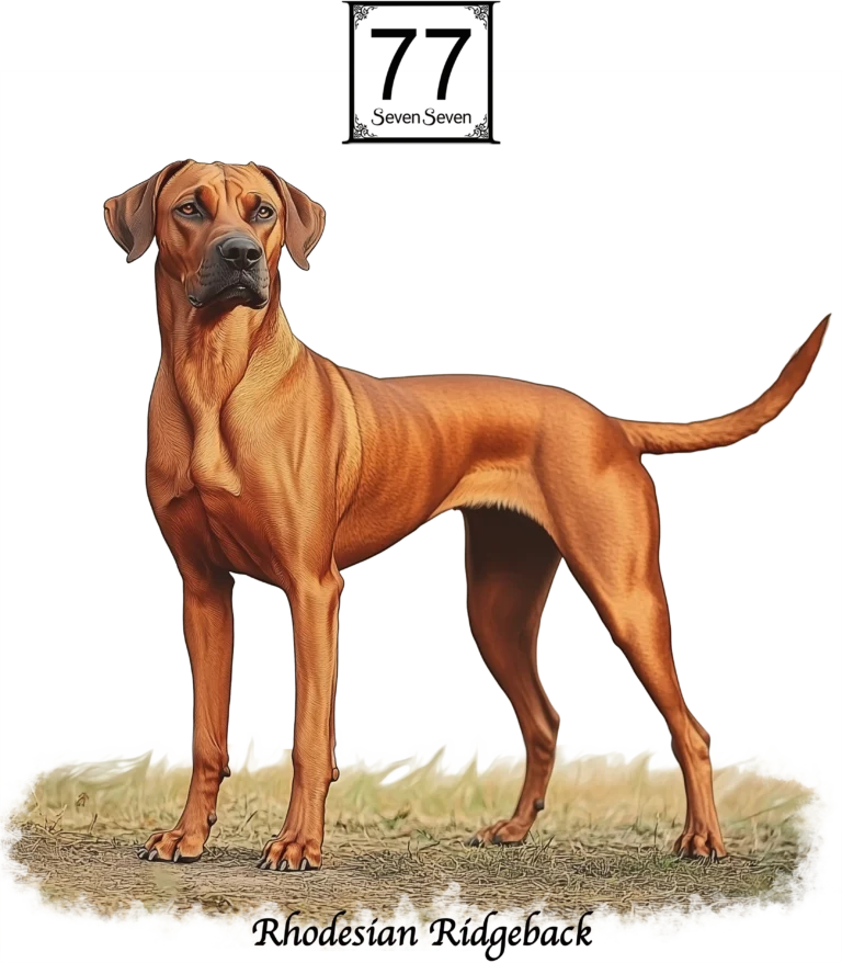 Rodezjan (Rhodesian Ridgeback) - bawełniana torba canvas