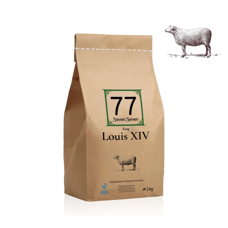 Louis XIV z jagnięciną