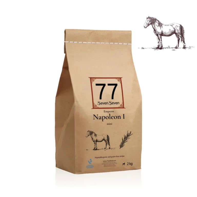 mini Napoleon I z koniną i ziołami