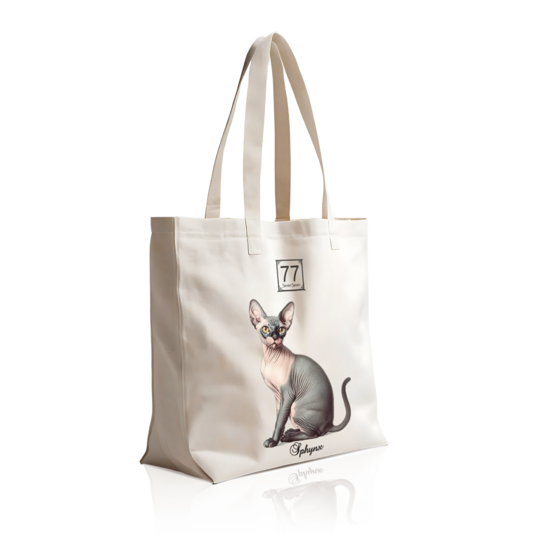 Sfinks (Sphynx) - bawełniana torba canvas