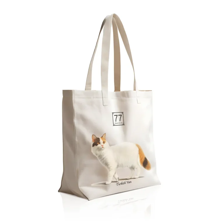 Turecki Van (Turkish Van) - bawełniana torba canvas