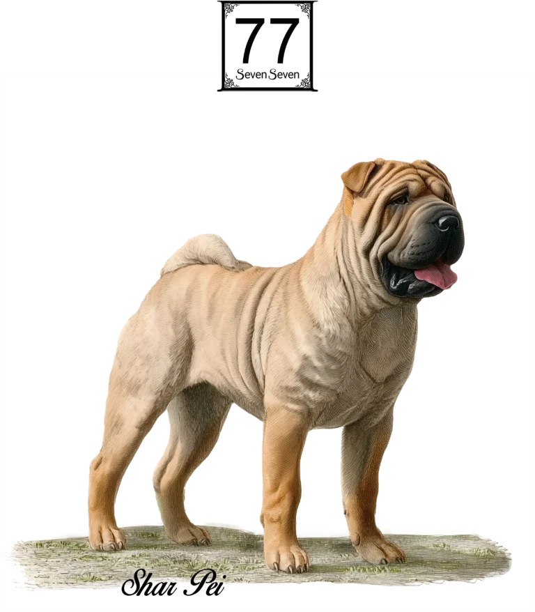 Shar Pei - bawełniana torba canvas