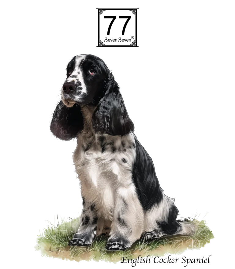 Cocker Spaniel Angielski (English Cocker Spaniel) - bawełniana torba canvas