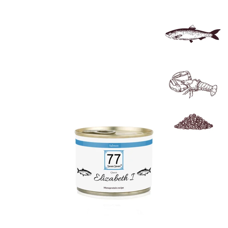 Elizabeth I łosoś z kawiorem i homarem 185g