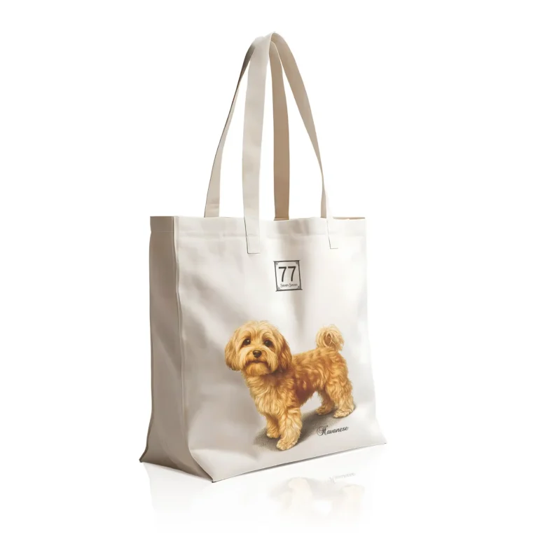 Hawańczyk (Havanese) - bawełniana torba canvas