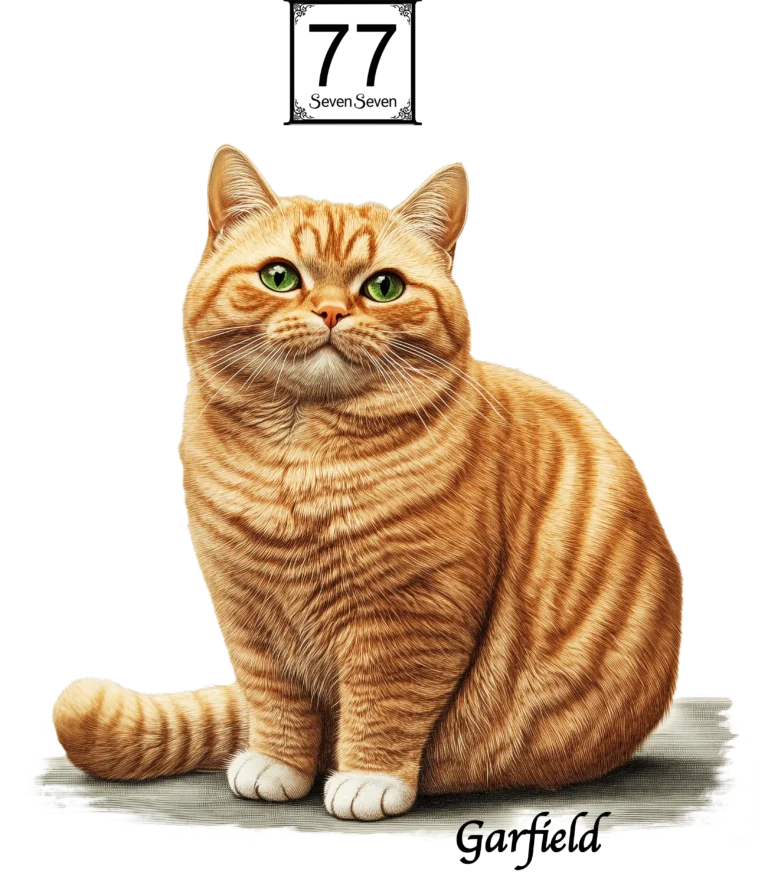 Garfield (Exotic Shorthair) - bawełniana torba canvas