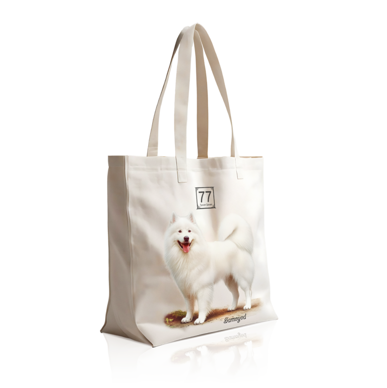 Samoyed - bawełniana torba canvas