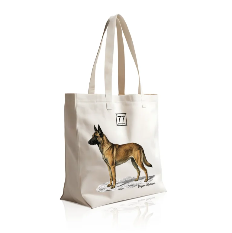 Owczarek Belgijski Malinois - bawełniana torba canvas