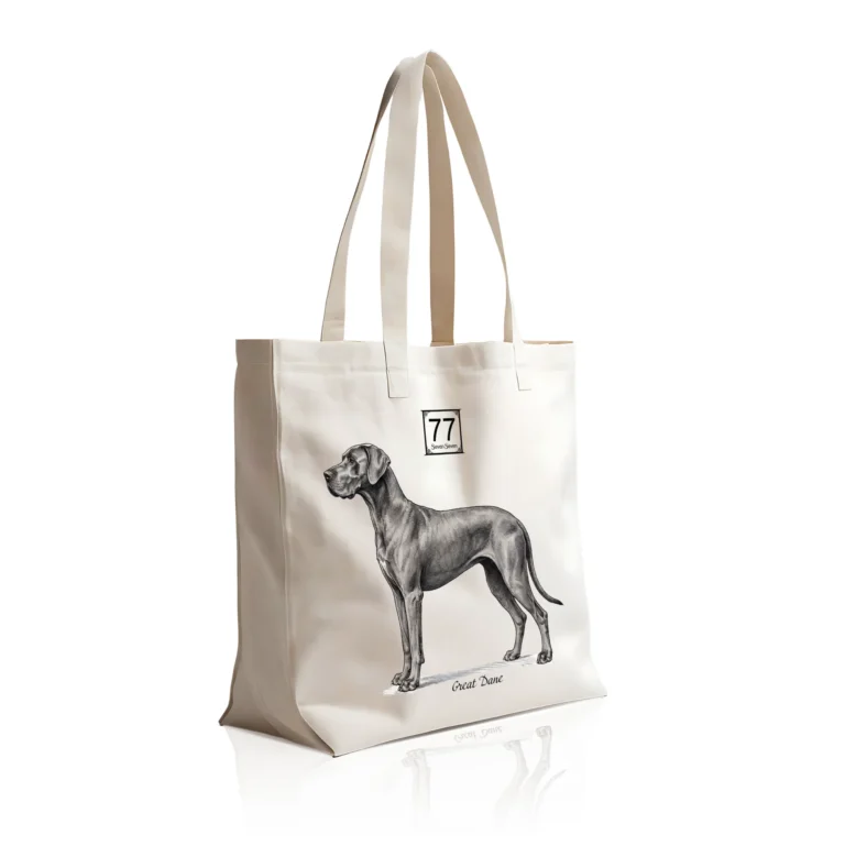 Dog Niemiecki - bawełniana torba canvas