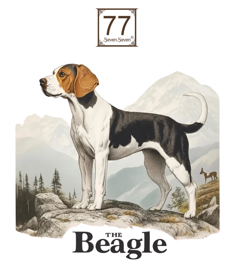 Beagle - bawełniana torba canvas