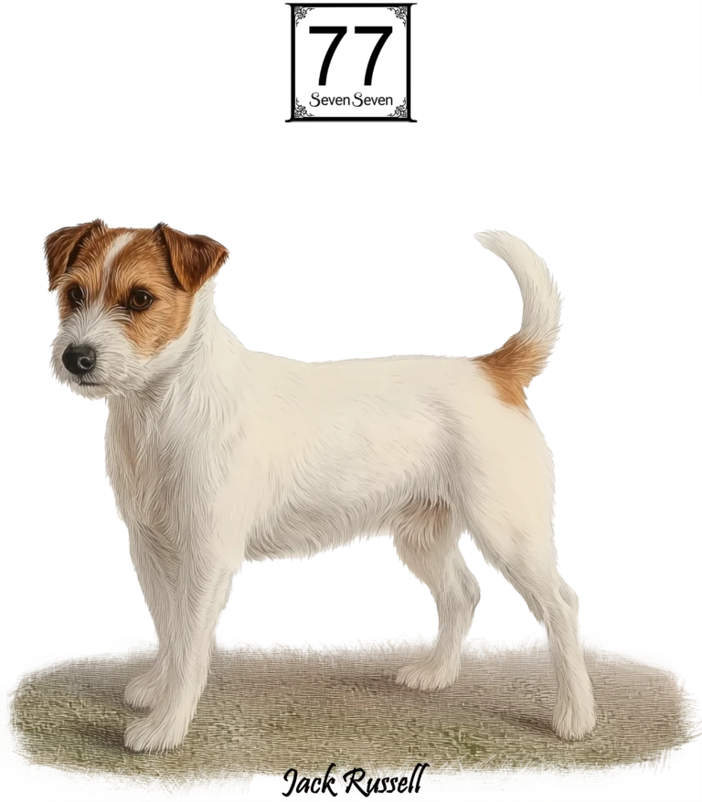 Jack Russell - bawełniana torba canvas