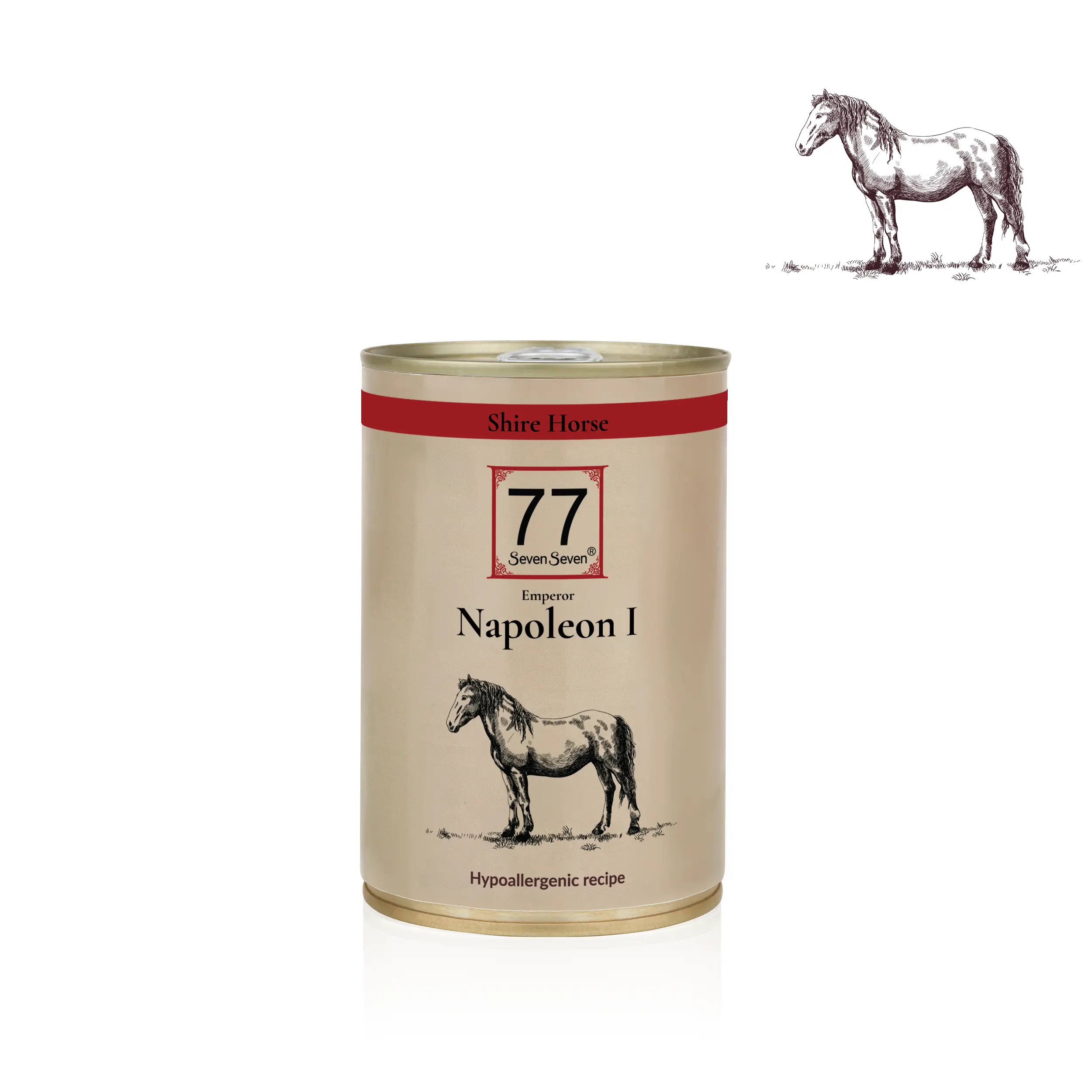 Napoleon I z koniną puszka 400g