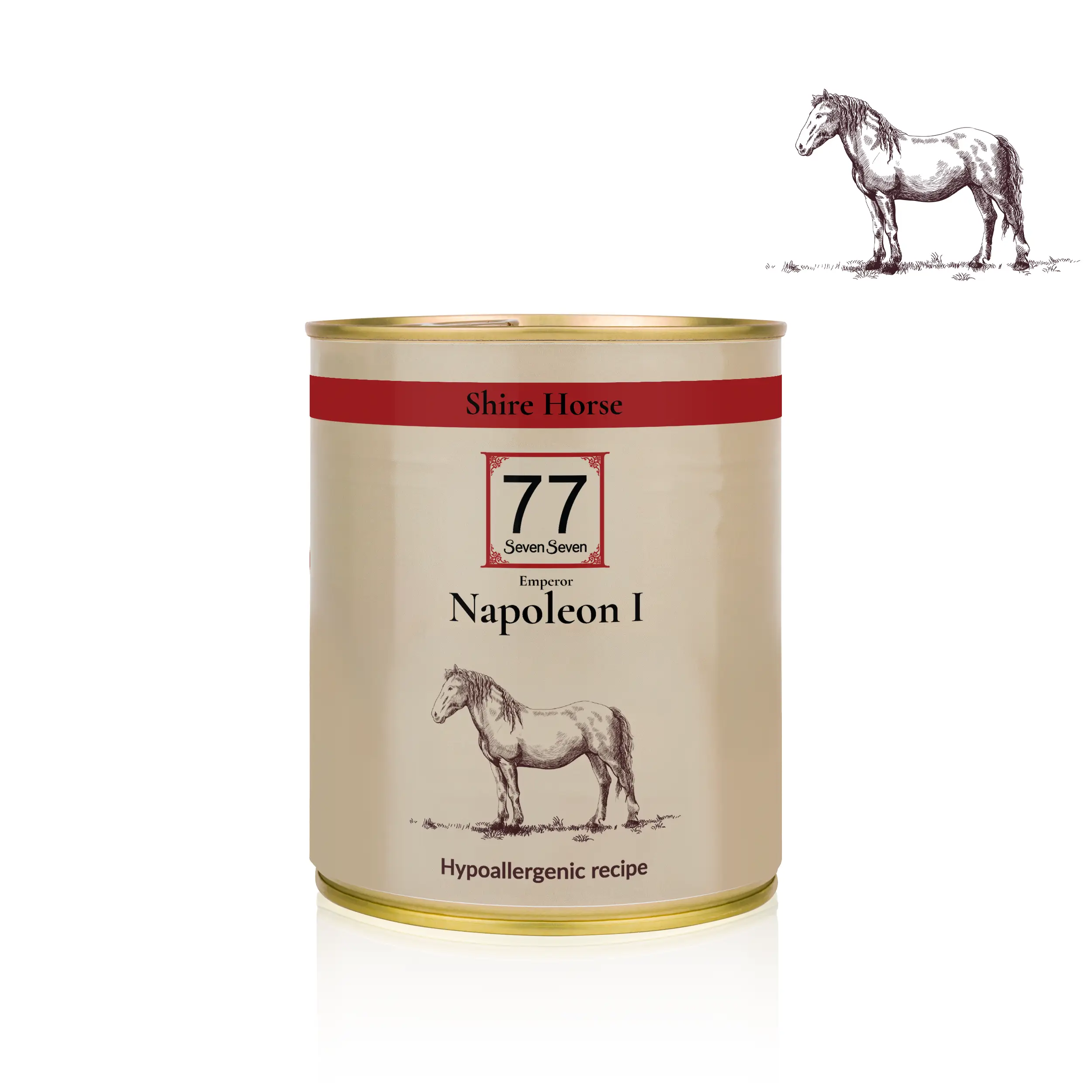 Napoleon I z koniną puszka 800g