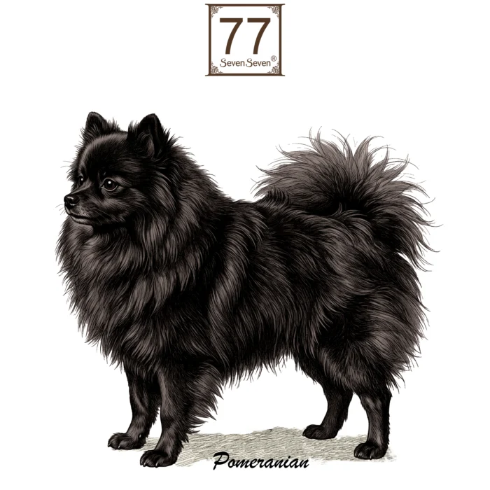 Pomeranian - bawełniana torba canvas