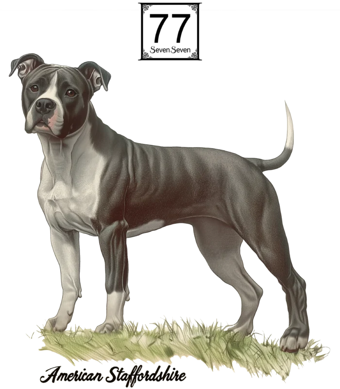 AmStaff (American Staffordshire) - bawełniana torba canvas