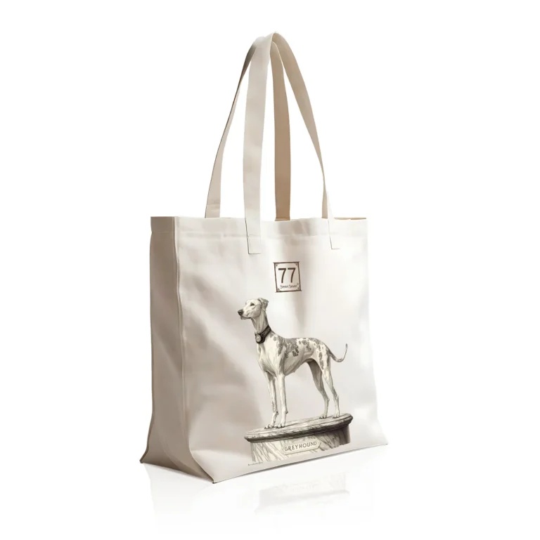 Greyhound - bawełniana torba canvas