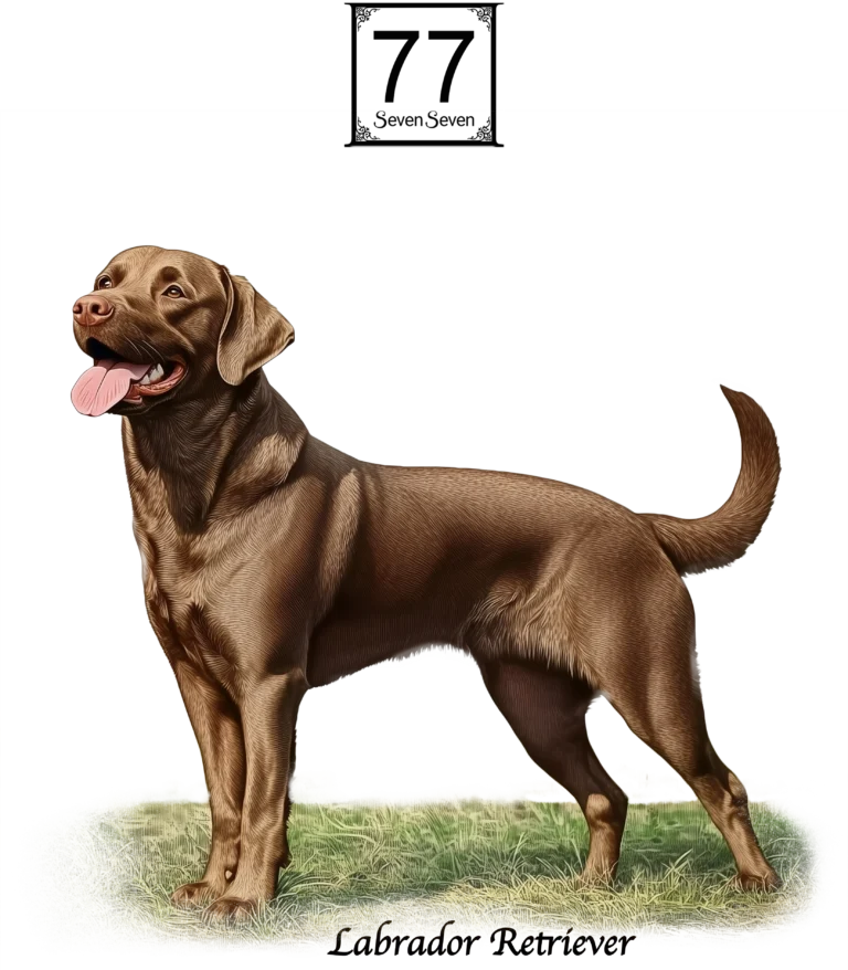 Labrador Retriever - bawełniana torba canvas