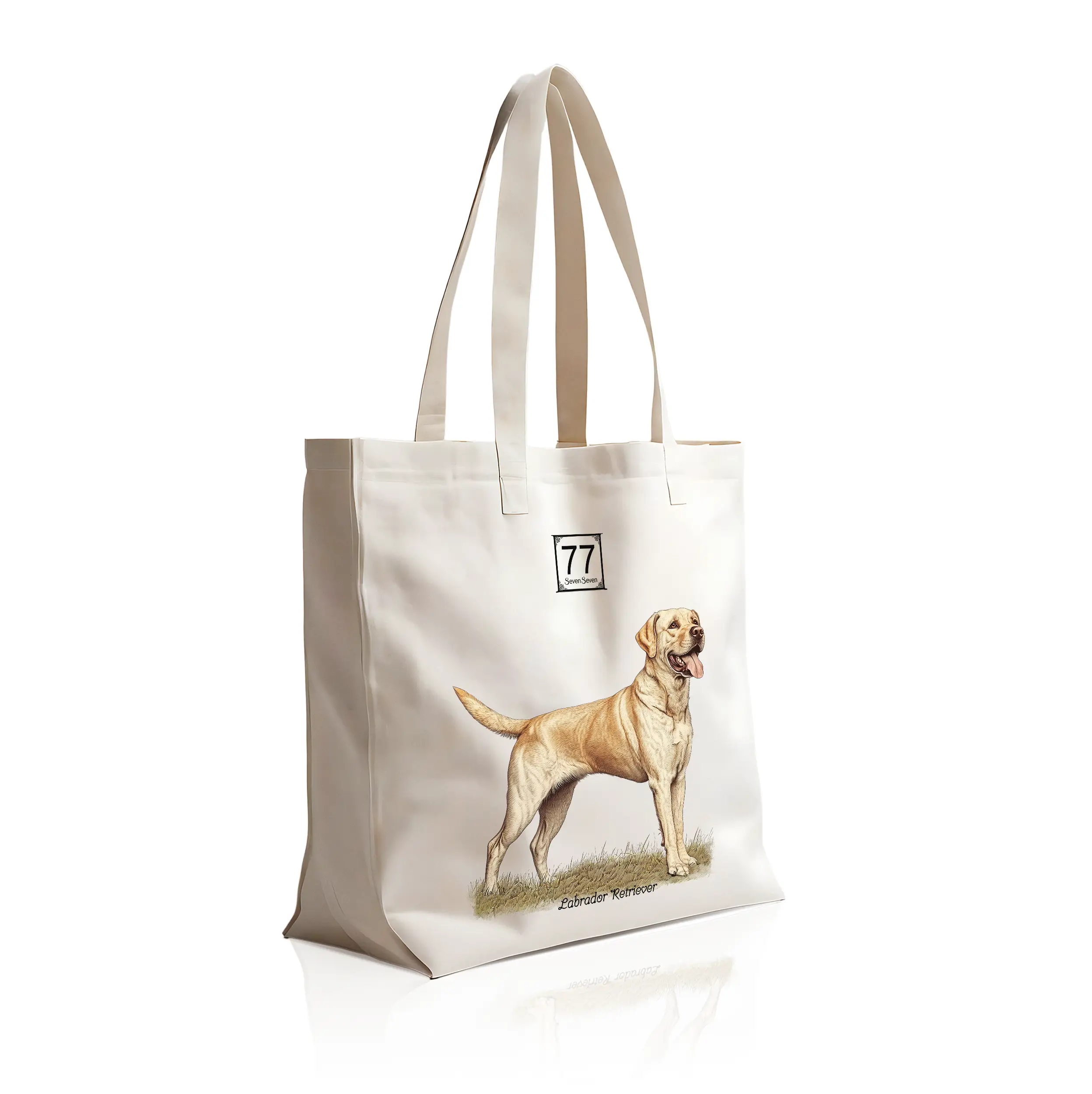 Labrador Retriever - bawełniana torba canvas - obrazek 6