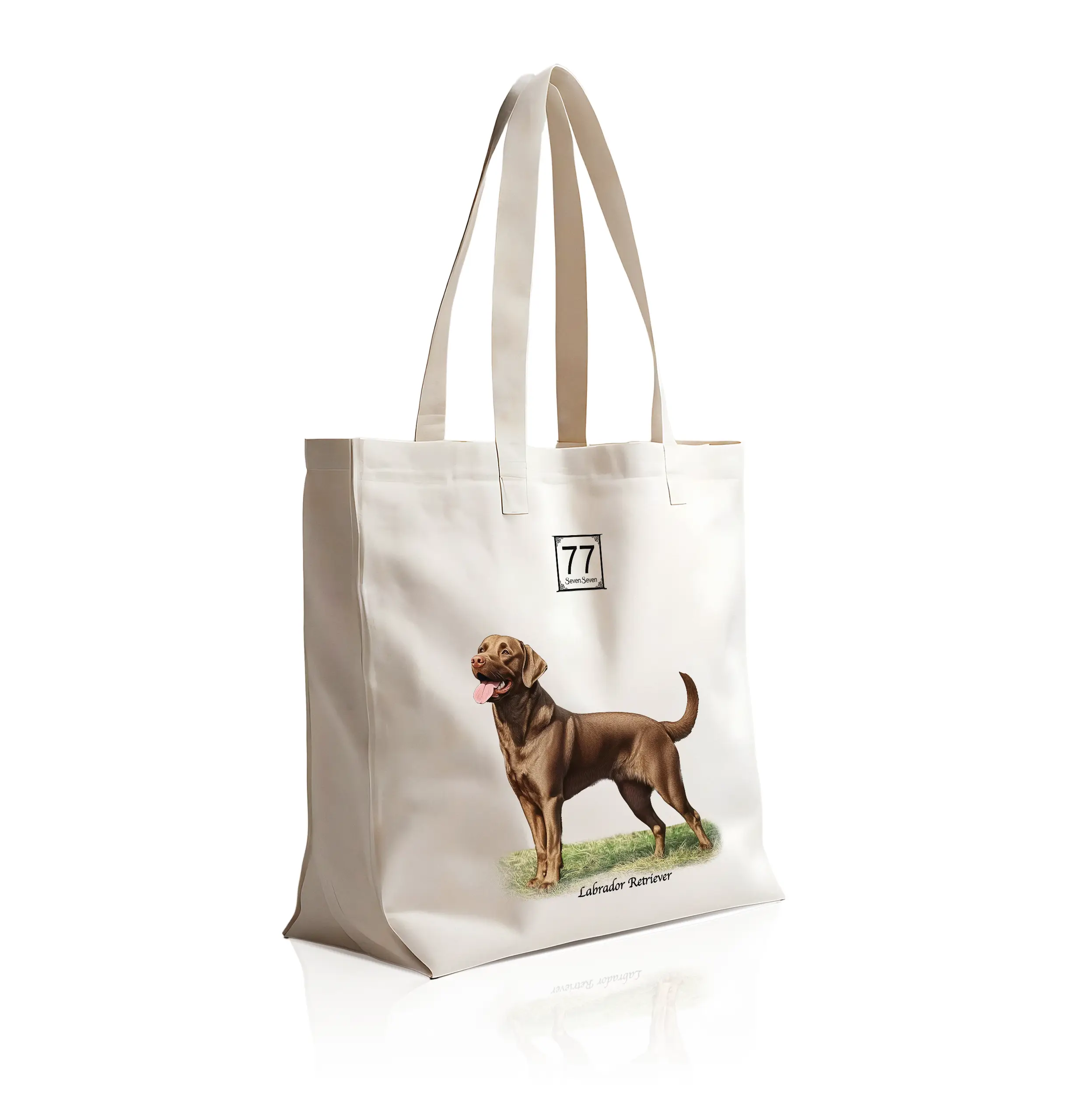 Labrador Retriever - bawełniana torba canvas - obrazek 5