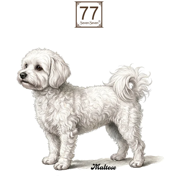 Maltańczyk (Maltese) - bawełniana torba canvas