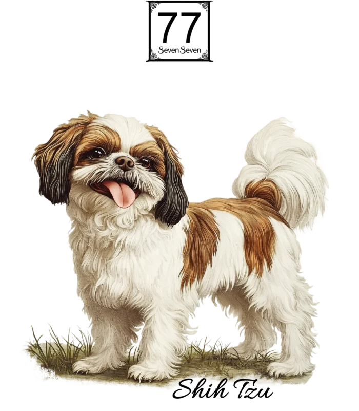 Shih Tzu - bawełniana torba canvas
