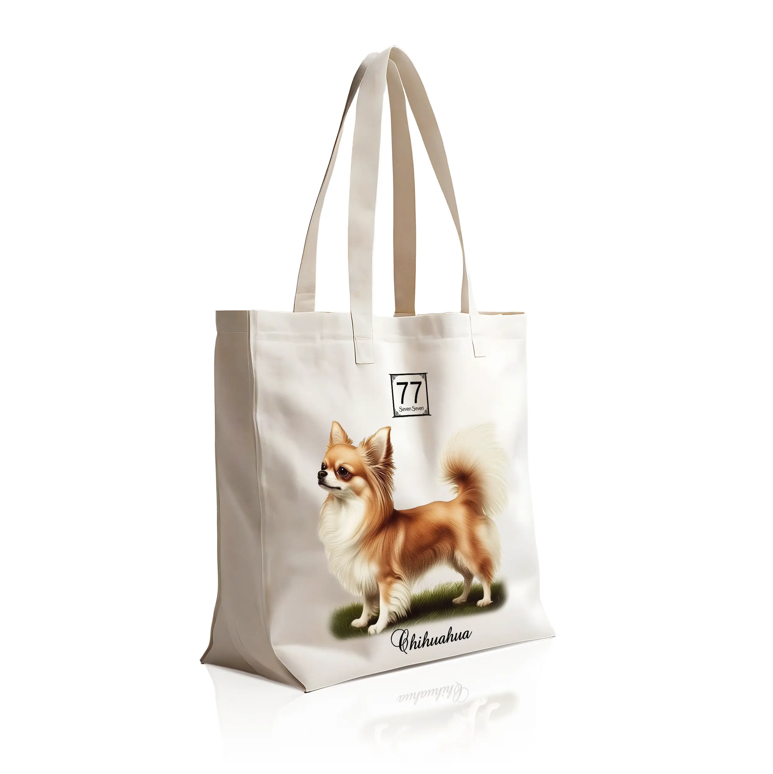 Chihuahua - bawełniana torba canvas - obrazek 3