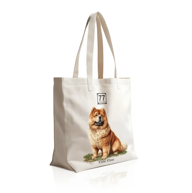 Chow Chow - bawełniana torba canvas