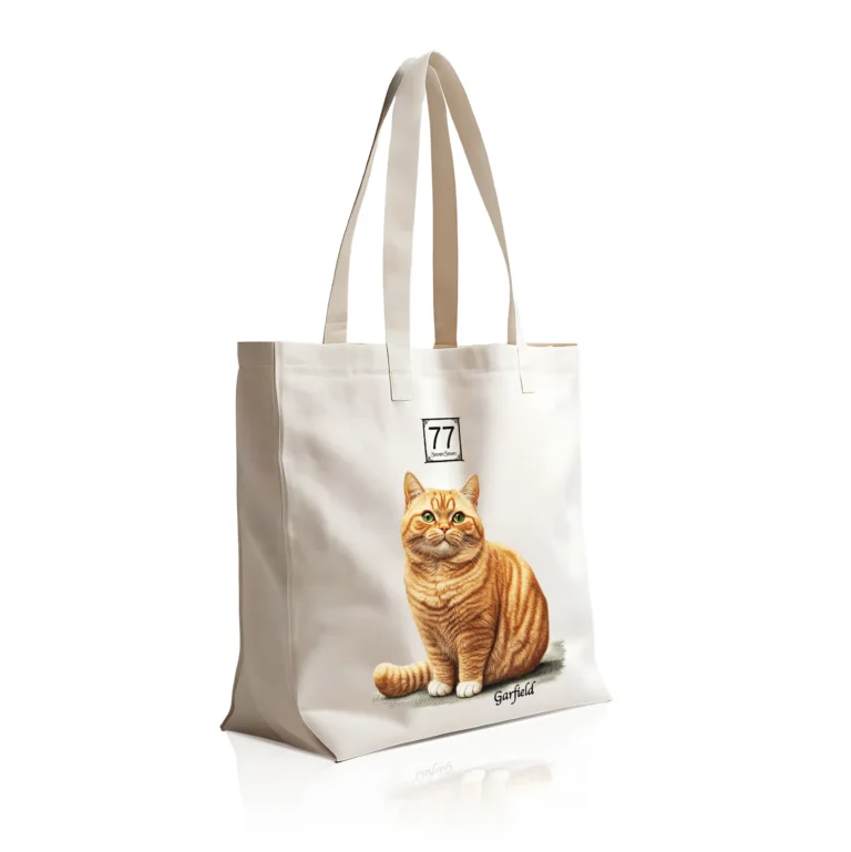 Garfield (Exotic Shorthair) - bawełniana torba canvas