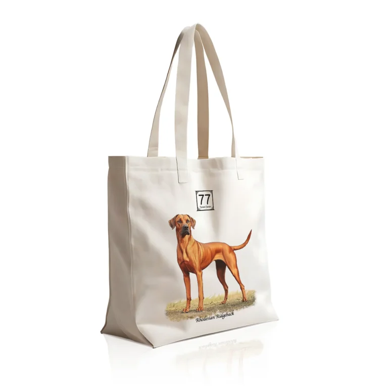 Rodezjan (Rhodesian Ridgeback) - bawełniana torba canvas